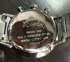 Relógio Orient Solartech Cronógrafo MBSSC265 G1SX Prata 42mm | Taniguchi Relógios - imagem 5