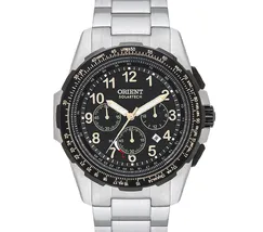 Relógio Orient Solartech Sports Pilot MBSSC289 P2SX Preto 44mm | Taniguchi Relógios - imagem 2