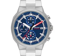 Relógio Orient Solartech Cronógrafo MBSSC282 D1SX Azul 42mm | Taniguchi Relógios - imagem 2