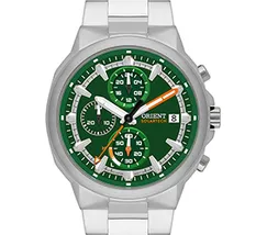 Relógio Orient Solartech Cronógrafo MBSSC282 E1SX Verde 42mm | Taniguchi Relógios - imagem 2