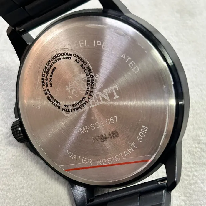 Relógio Orient Solartech MPSS1057 D1SX Azul 41mm | Taniguchi Relógios
