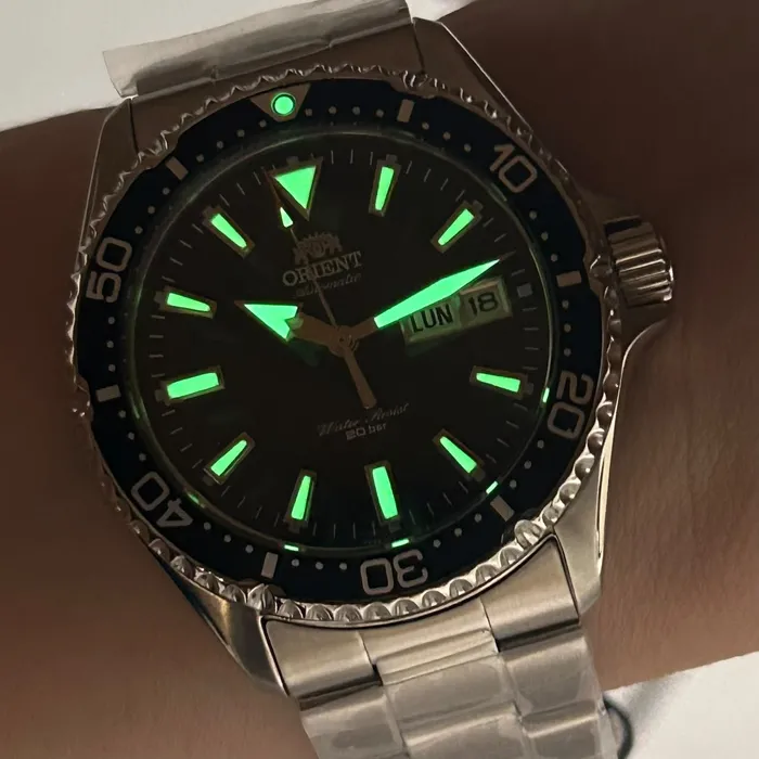 Relógio Orient Kamasu Automático RA-AA0001B39B Preto 41mm | Taniguchi Relógios