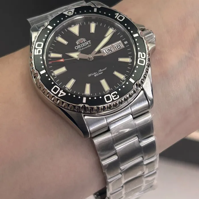 Relógio Orient Kamasu Automático RA-AA0001B39B Preto 41mm | Taniguchi Relógios