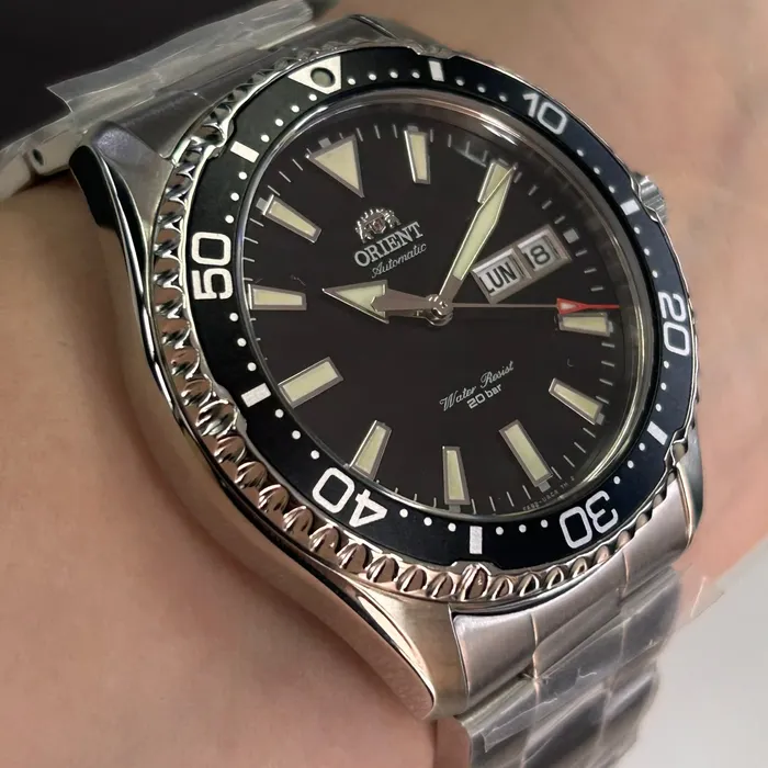Relógio Orient Kamasu Automático RA-AA0001B39B Preto 41mm | Taniguchi Relógios
