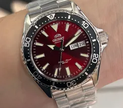 Relógio Orient Kamasu Automático RA-AA0003R39B Vermelho 41mm | Taniguchi Relógios - imagem 1