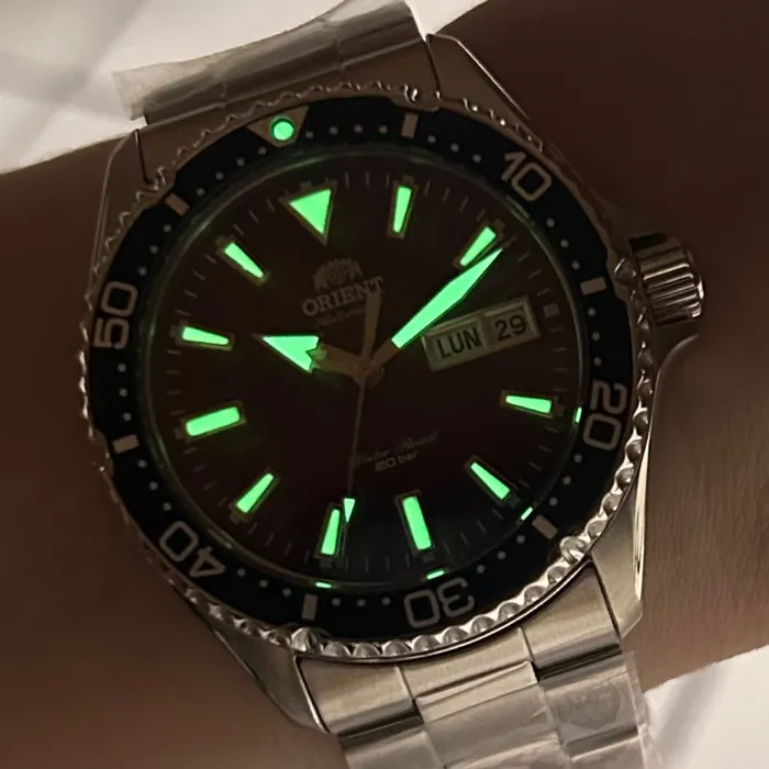 Relógio Orient Kamasu Automático RA-AA0003R39B Vermelho 41mm | Taniguchi Relógios