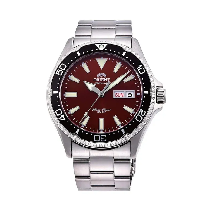 Relógio Orient Kamasu Automático RA-AA0003R39B Vermelho 41mm | Taniguchi Relógios
