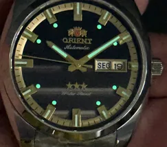 Relógio Orient 3 Estrelas Heritage YN6SS019-G1SX Preto | Taniguchi Relógios - imagem 7
