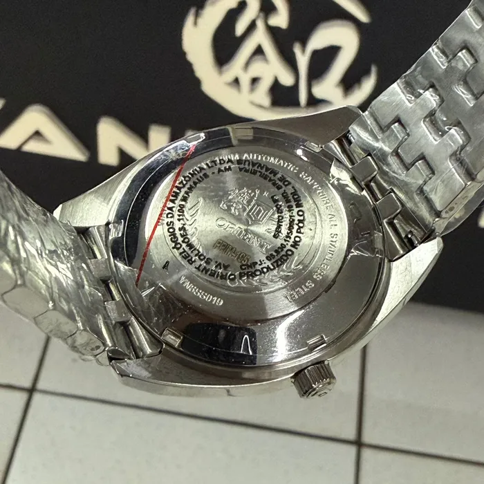 Relógio Orient 3 Estrelas Heritage YN6SS019-G1SX Preto | Taniguchi Relógios