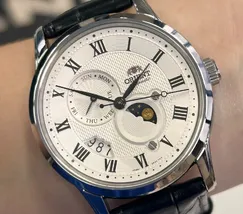 Relógio Orient Sun & Moon Automático RA-AK0008S30B Champagne | Taniguchi Relógios - imagem 1