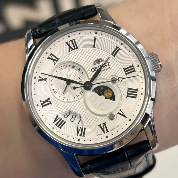 Orient Automático Clássico Sun & Moon RAAK0008S30B
