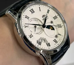 Relógio Orient Sun & Moon Automático RA-AK0008S30B Champagne | Taniguchi Relógios - imagem 2