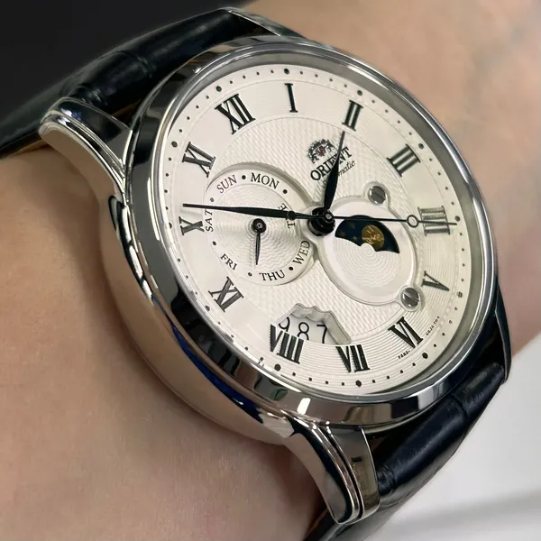 Orient Automático Clássico Sun & Moon RAAK0008S30B