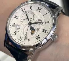 Relógio Orient Sun & Moon Automático RA-AK0008S30B Champagne | Taniguchi Relógios - imagem 3