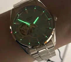 Relógio Orient Contemporary Open Heart RA-AR0009L30B Azul | Taniguchi Relógios - imagem 6