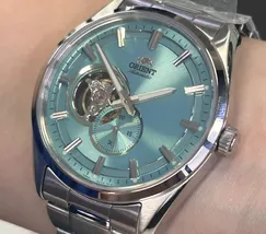 Relógio Orient Contemporary Open Heart RA-AR0009L30B Azul | Taniguchi Relógios - imagem 4
