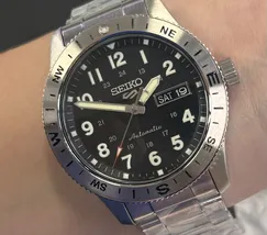 Relógio Seiko 5 Sports Field Series HDB006B1 Preto | Taniguchi Relógios - imagem 1