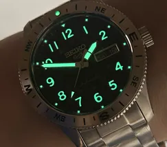 Relógio Seiko 5 Sports Field Series HDB006B1 Preto | Taniguchi Relógios - imagem 6