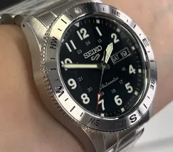 Relógio Seiko 5 Sports Field Series HDB006B1 Preto | Taniguchi Relógios - imagem 3