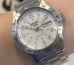 Relógio Seiko 5 Sports Field Series HDB007B1 Branco | Taniguchi Relógios - imagem 1