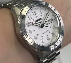 Relógio Seiko 5 Sports Field Series HDB007B1 Branco | Taniguchi Relógios - imagem 3