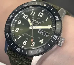 Relógio Seiko 5 Sports Field Series HDB008B1 Verde | Taniguchi Relógios - imagem 4