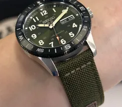 Relógio Seiko 5 Sports Field Series HDB008B1 Verde | Taniguchi Relógios - imagem 5