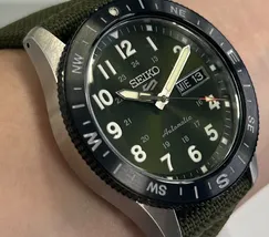 Relógio Seiko 5 Sports Field Series HDB008B1 Verde | Taniguchi Relógios - imagem 3