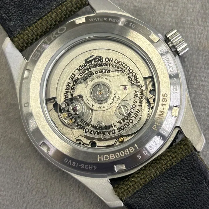 Relógio Seiko 5 Sports Field Series HDB008B1 Verde | Taniguchi Relógios