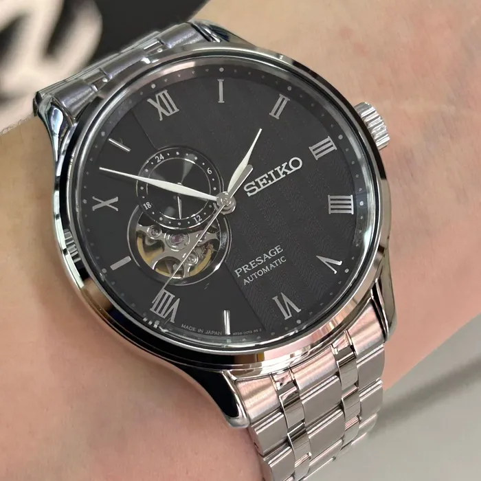 Seiko Presage Automático Zen Garden SSA377J1 Karensui cascalho