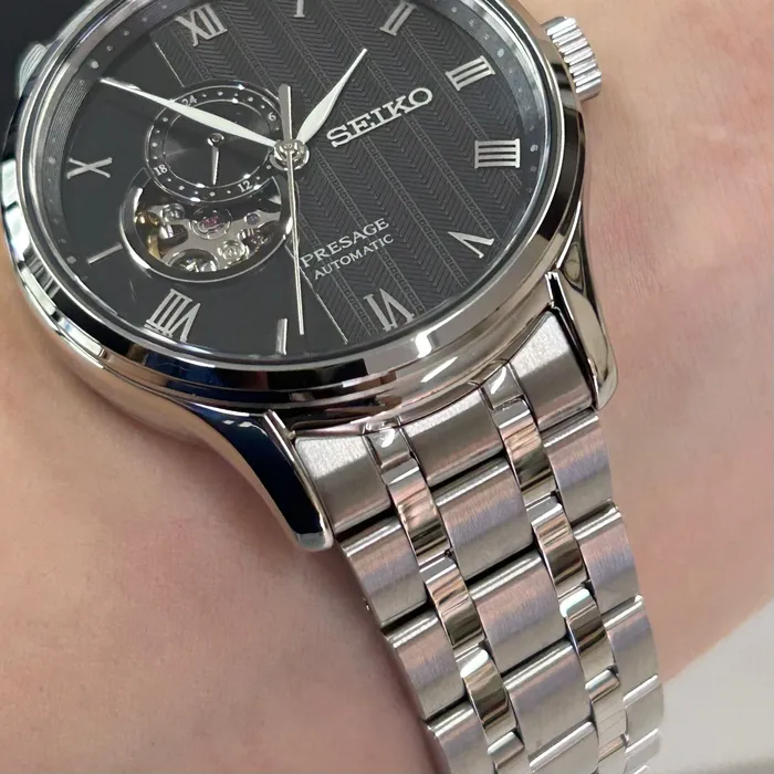 Seiko Presage Automático Zen Garden SSA377J1 Karensui cascalho