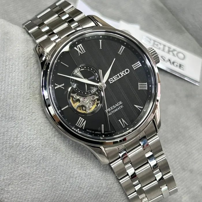 Seiko Presage Automático Zen Garden SSA377J1 Karensui cascalho