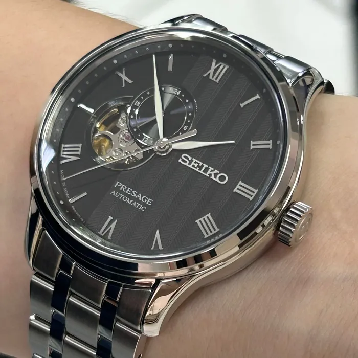 Seiko Presage Automático Zen Garden SSA377J1 Karensui cascalho