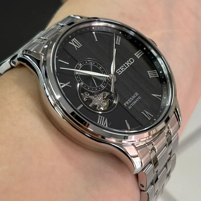 Seiko Presage Automático Zen Garden SSA377J1 Karensui cascalho