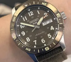 Relógio Seiko 5 Sports Field Series HDB009B1 Marrom | Taniguchi Relógios - imagem 1