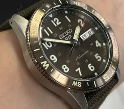 Relógio Seiko 5 Sports Field Series HDB009B1 Marrom | Taniguchi Relógios - imagem 3