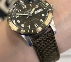 Relógio Seiko 5 Sports Field Series HDB009B1 Marrom | Taniguchi Relógios - imagem 5