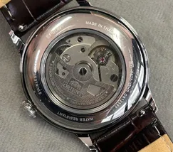 Relógio Orient Bambino Arabic Dial RA-AC0039Y30B Marfim | Taniguchi Relógios - imagem 5