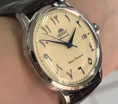 Relógio Orient Bambino Arabic Dial RA-AC0039Y30B Marfim | Taniguchi Relógios - imagem 2