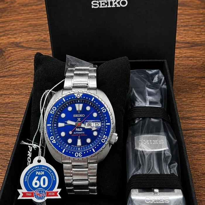 Relógio Seiko Prospex King Turtle PADI 60 Anos HBB002K1 | Taniguchi Relógios