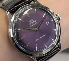 Relógio Orient Bambino Version 7 RA-AC0032V30B Roxo | Taniguchi Relógios - imagem 1