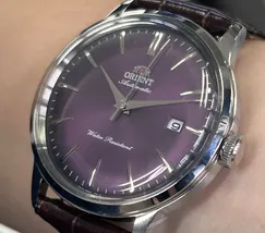 Relógio Orient Bambino Version 7 RA-AC0032V30B Roxo | Taniguchi Relógios - imagem 3