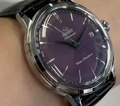 Relógio Orient Bambino Version 7 RA-AC0032V30B Roxo | Taniguchi Relógios - imagem 2