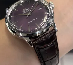 Relógio Orient Bambino Version 7 RA-AC0032V30B Roxo | Taniguchi Relógios - imagem 4