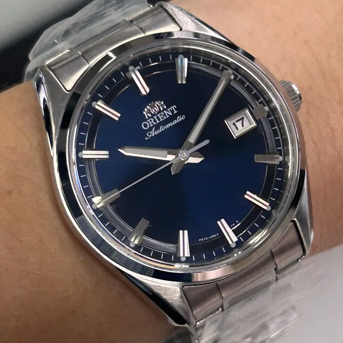 Relógio Orient Contemporary Stretto RA-AC0R02L30B Azul | Taniguchi Relógios