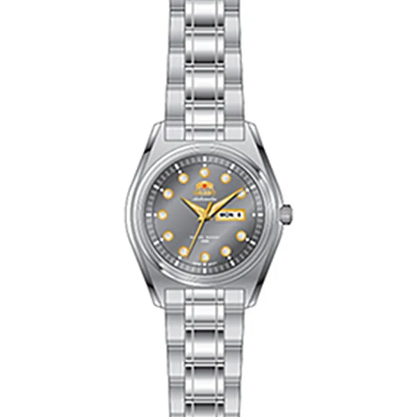 Orient 3 EStrelas Automático Feminino Classico NH6SS006 grafite