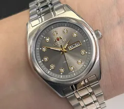 Relógio Orient Automático Feminino Prata NH6SS001 32mm | Taniguchi Relógios - imagem 1