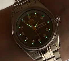 Relógio Orient Automático Feminino Prata NH6SS001 32mm | Taniguchi Relógios - imagem 6