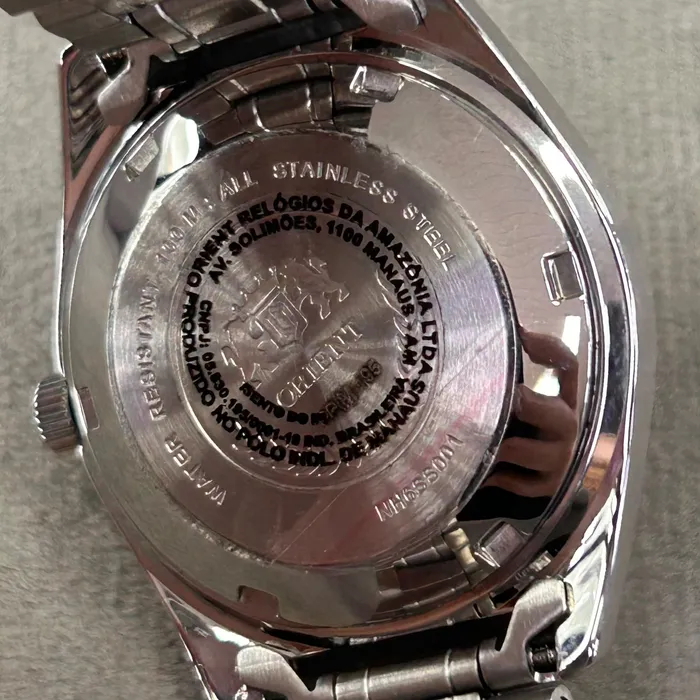 Relógio Orient Automático Feminino Prata NH6SS001 32mm | Taniguchi Relógios