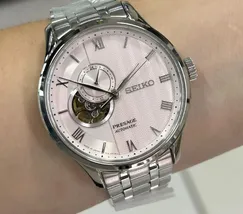 Seiko Presage Automático Zen Garden SSA465J1 Karensui Sakura - imagem 1